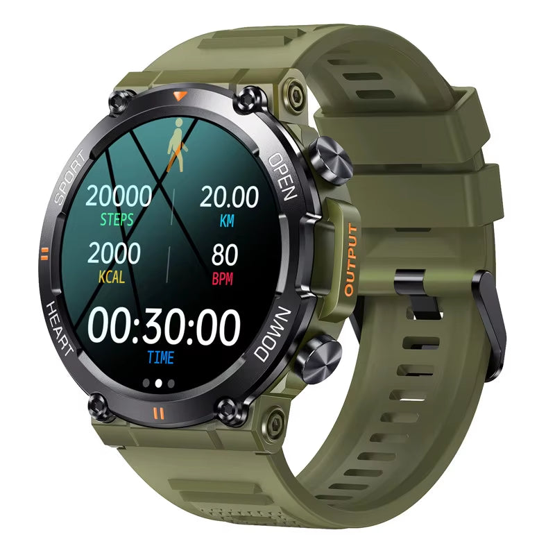 K56Pro Smart Watch for Men – 1.39” HD Screen, Bluetooth Calling, Heart Rate & Fitness Tracker, 400mAh Battery