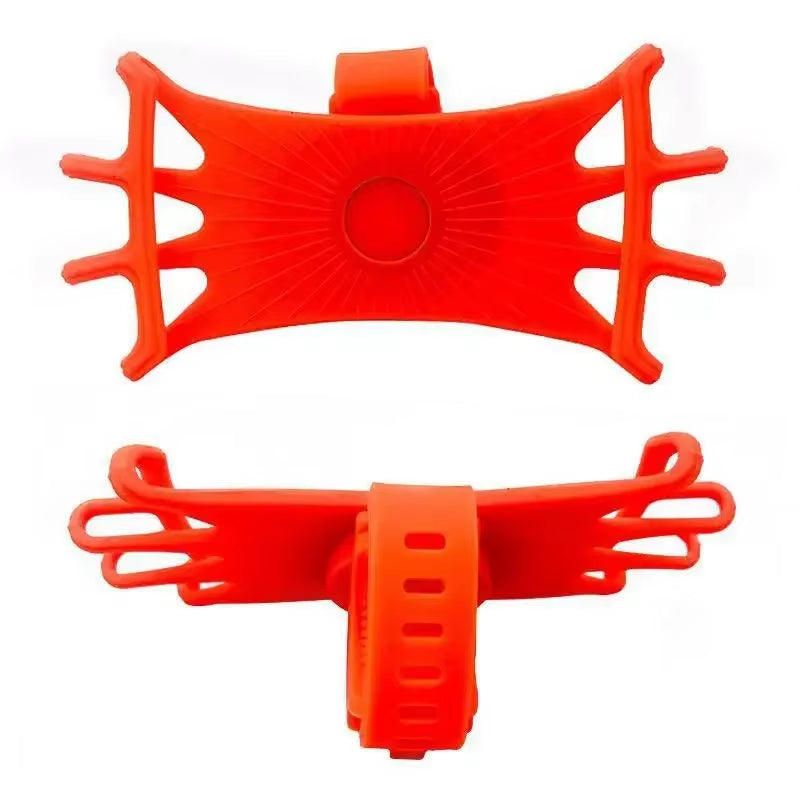 360 Rotatable Mobile Phone Bicycle Motorcycle Baby Carriage Silicone Holder