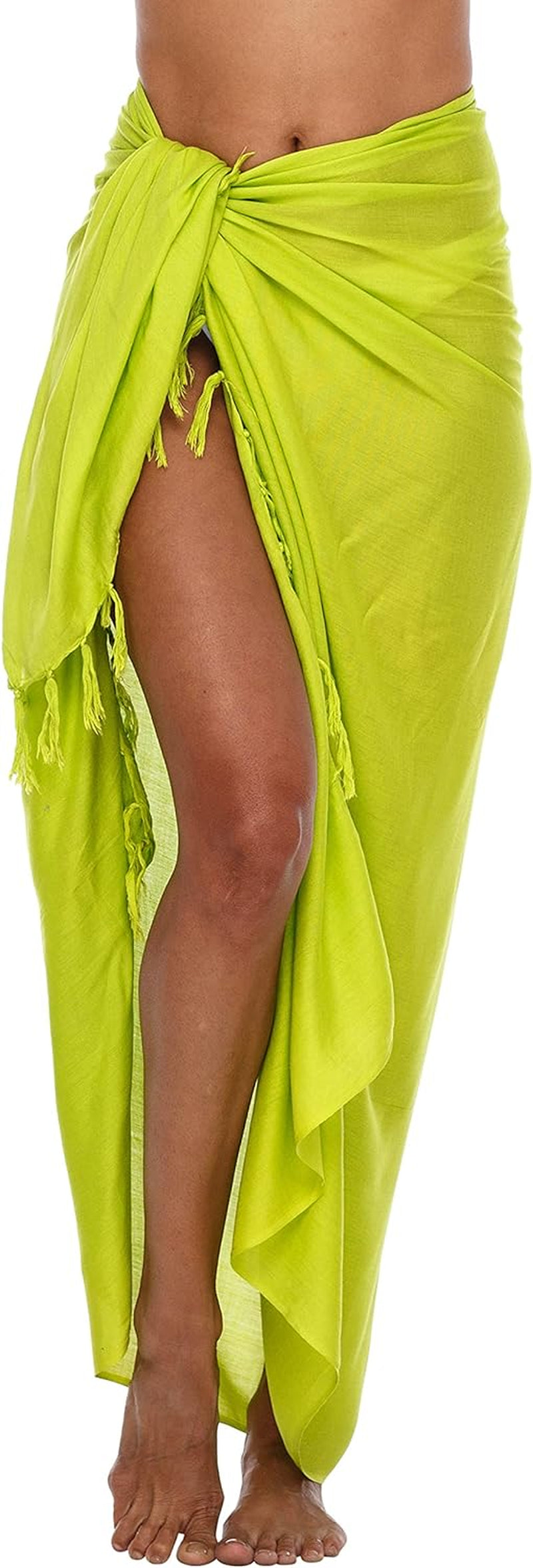 Elegant Beach SHU-SHI Women's Sarong Wrap – Swimsuit Cover Up Skirt, Beach Pareo, Travel-Friendly Wrap