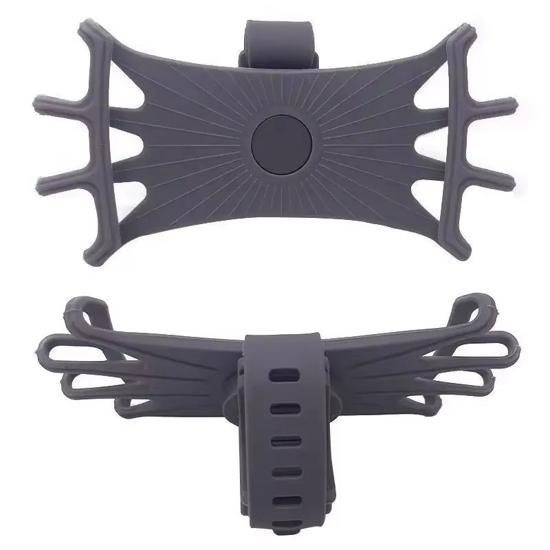 360 Rotatable Mobile Phone Bicycle Motorcycle Baby Carriage Silicone Holder