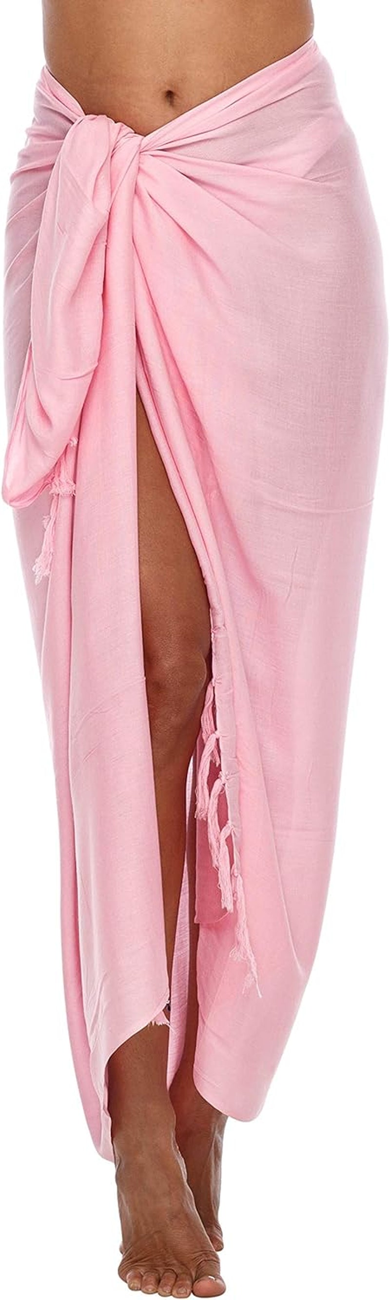 Elegant Beach SHU-SHI Women's Sarong Wrap – Swimsuit Cover Up Skirt, Beach Pareo, Travel-Friendly Wrap