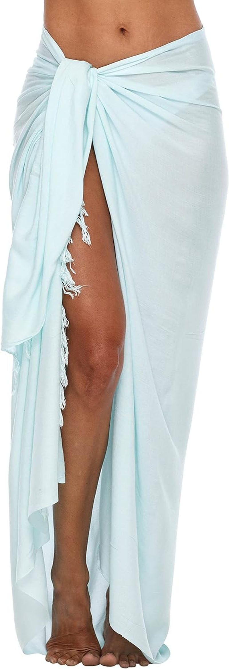 Elegant Beach SHU-SHI Women's Sarong Wrap – Swimsuit Cover Up Skirt, Beach Pareo, Travel-Friendly Wrap