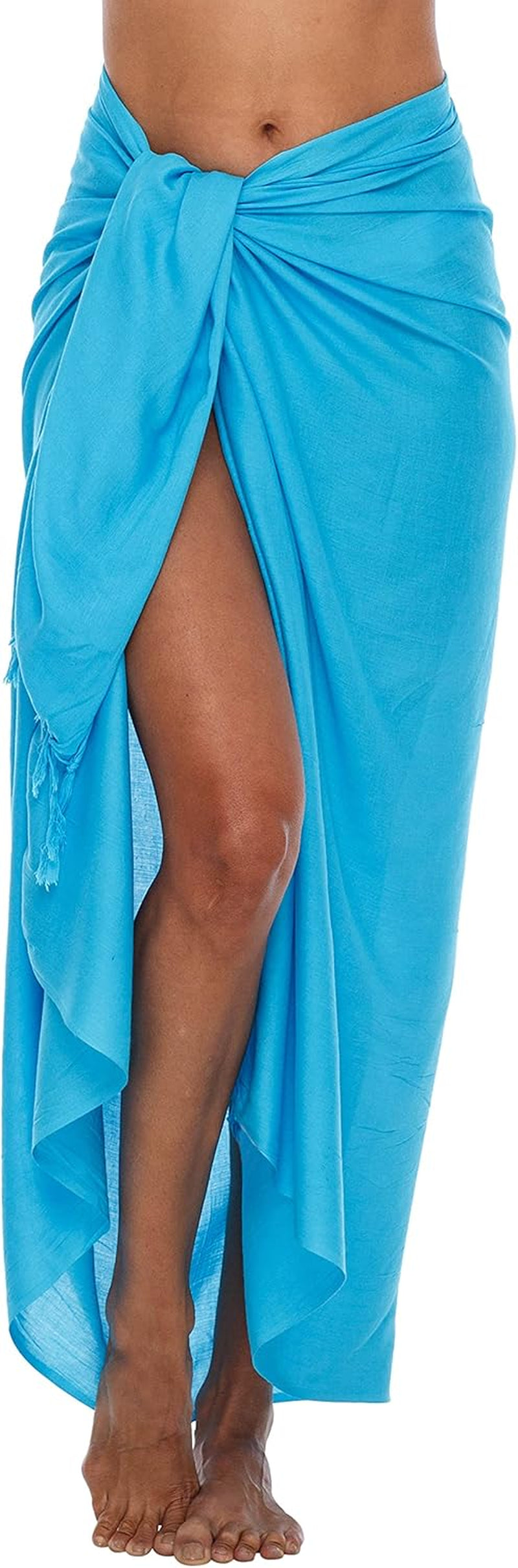 Elegant Beach SHU-SHI Women's Sarong Wrap – Swimsuit Cover Up Skirt, Beach Pareo, Travel-Friendly Wrap