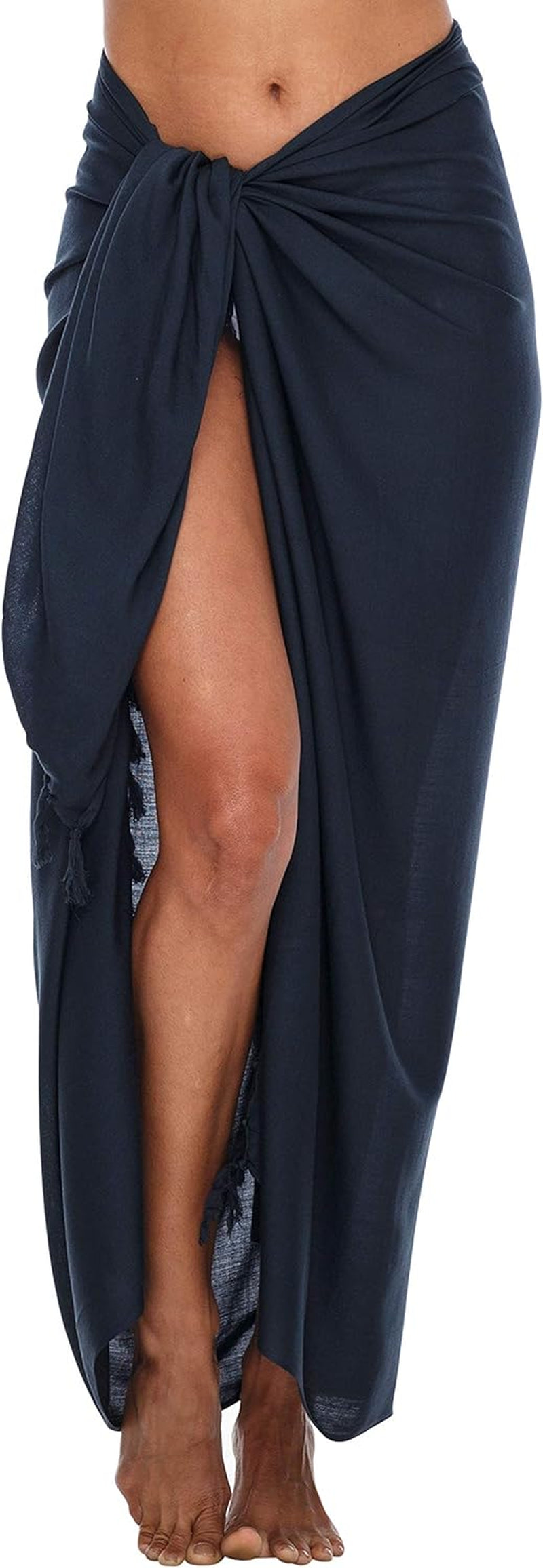 Elegant Beach SHU-SHI Women's Sarong Wrap – Swimsuit Cover Up Skirt, Beach Pareo, Travel-Friendly Wrap