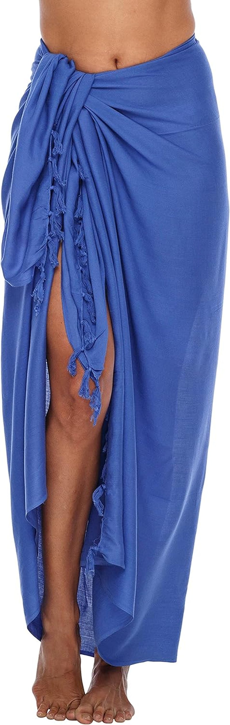Elegant Beach SHU-SHI Women's Sarong Wrap – Swimsuit Cover Up Skirt, Beach Pareo, Travel-Friendly Wrap